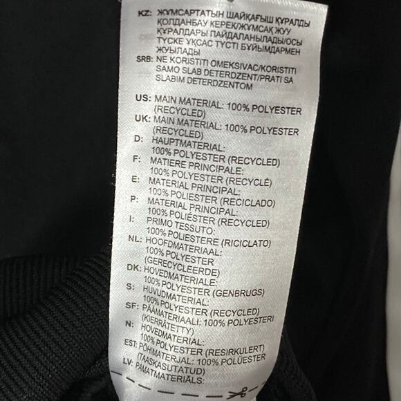 NWOT ADIDAS Track Jacket UK 8/US 4 Black”Firebird”White-Stripes Classic Original - Picture 7 of 10